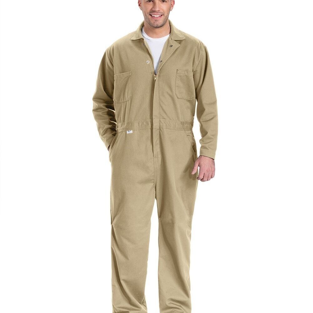 Armorex Khaki FR Coverall Jumpsuit Size 42 Regular